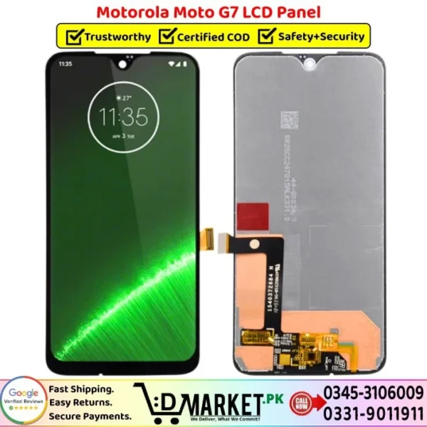 Motorola Moto G7 LCD Panel Price In Pakistan