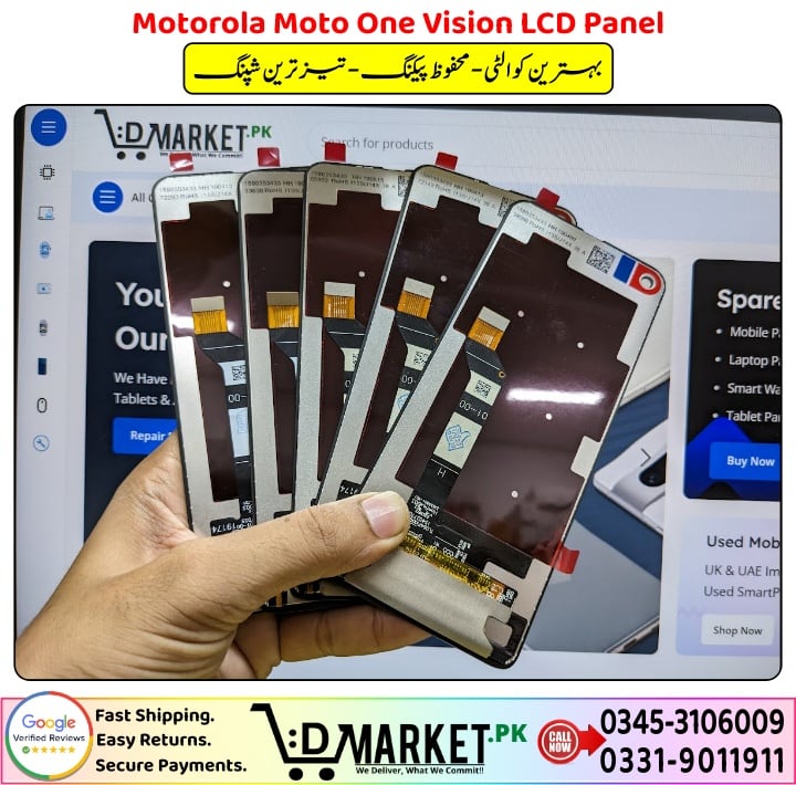 Motorola Moto One Vision LCD Panel Price In Pakistan