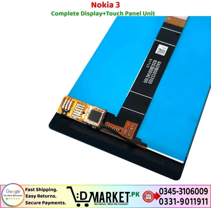 Nokia 3 LCD Panel Price In Pakistan