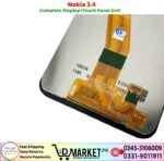 Nokia 3.4 LCD Panel Price In Pakistan