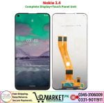 Nokia 3.4 LCD Panel Price In Pakistan