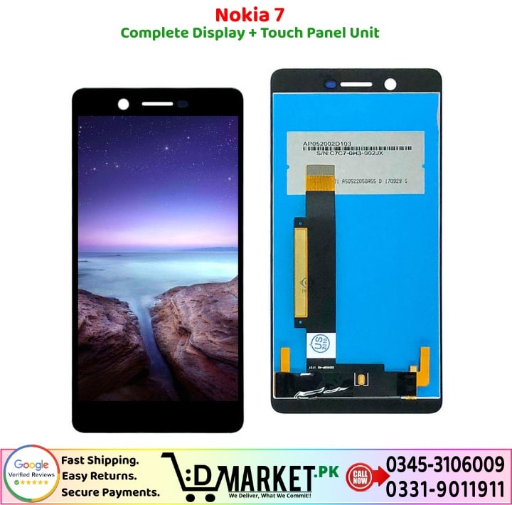 Nokia 7 LCD Panel Price In Pakistan
