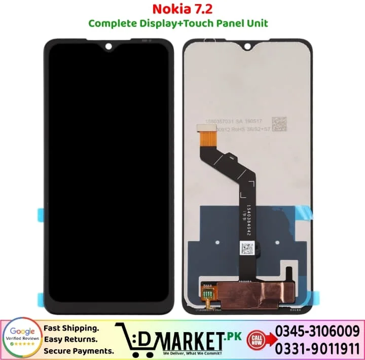 Nokia 7.2 LCD Panel Price In Pakistan