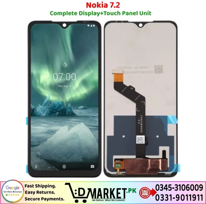 Nokia 7.2 LCD Panel Price In Pakistan