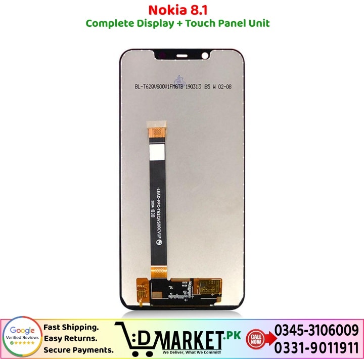 Nokia 8.1 LCD Panel Price In Pakistan