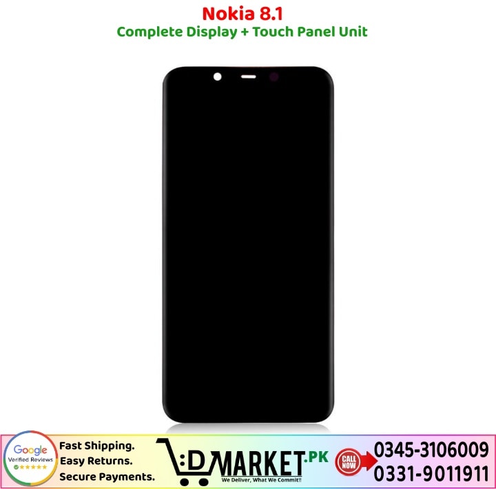 Nokia 8.1 LCD Panel Price In Pakistan