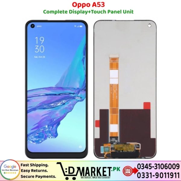 Oppo A53 LCD Panel Price In Pakistan