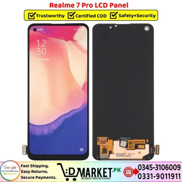 Realme 7 Pro LCD Panel Price In Pakistan