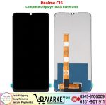 Realme C15 LCD Panel Price In Pakistan