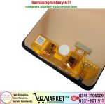 Samsung Galaxy A31 LCD Panel Price In Pakistan