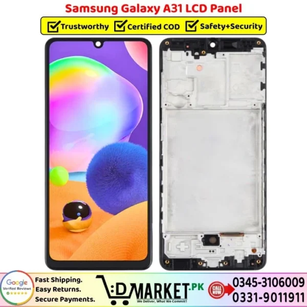 Samsung Galaxy A31 LCD Panel Price In Pakistan