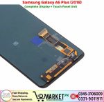 Samsung Galaxy A6 Plus 2018 LCD Panel Price In Pakistan