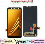 Samsung Galaxy A8 2018 LCD Panel Price In Pakistan