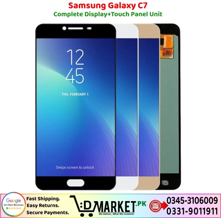 Samsung Galaxy C7 LCD Panel Price In Pakistan