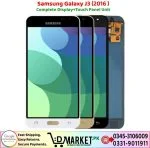 Samsung Galaxy J3 2016 LCD Panel Price In Pakistan