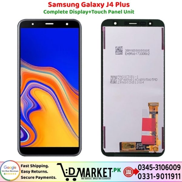 Samsung Galaxy J4 Plus LCD Panel Price In Pakistan