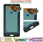 Samsung Galaxy J5 2016 LCD Panel Price In Pakistan