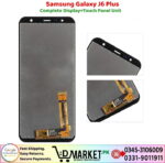 Samsung Galaxy J6 Plus LCD Panel Price In Pakistan