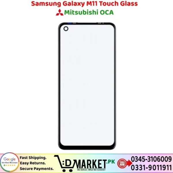 Samsung Galaxy M11 Touch Glass Price In Pakistan