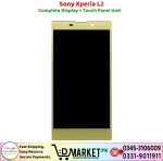 Sony Xperia L2 LCD Panel Price In Pakistan