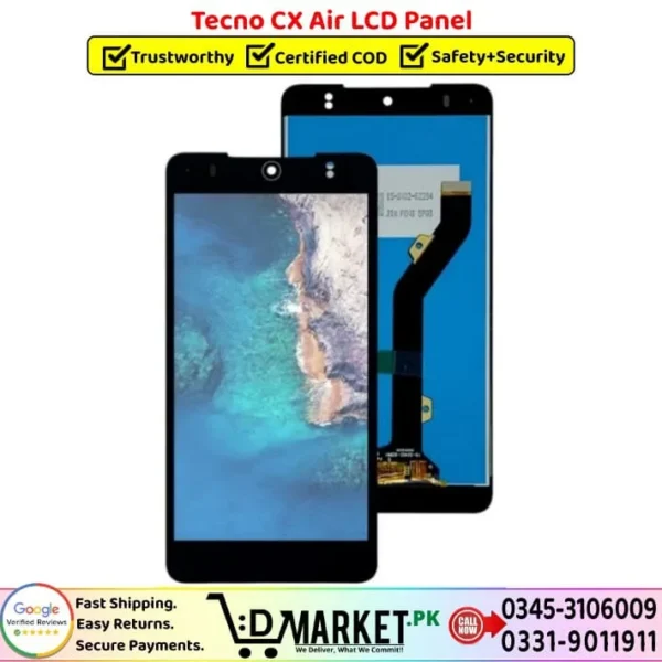 Tecno CX Air LCD Panel Price In Pakistan