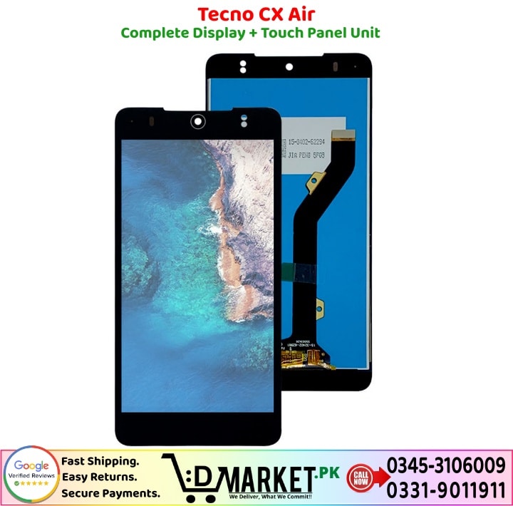 Tecno CX Air LCD Panel Price In Pakistan