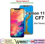 Tecno Camon 11 LCD Panel LCD Panel Price In Pakistan