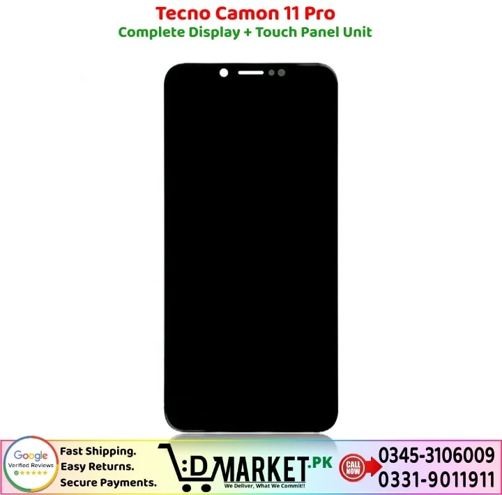 Tecno Camon 11 Pro LCD Panel Price In Pakistan