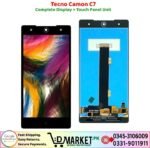 Tecno Camon C7 LCD Panel Price In Pakistan