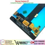 Tecno Camon C7 LCD Panel Price In Pakistan