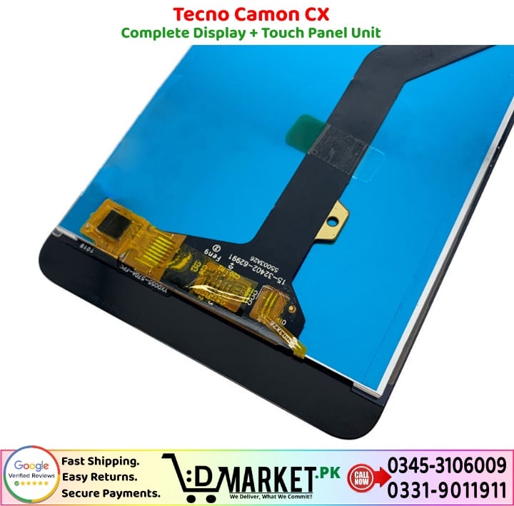 Tecno Camon CX LCD Panel Price In Pakistan