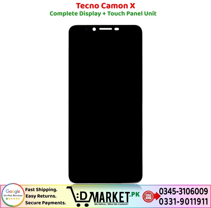 Tecno Camon X LCD Panel Price In Pakistan 1 4