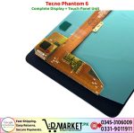 Tecno Phantom 6 LCD Panel Price In Pakistan