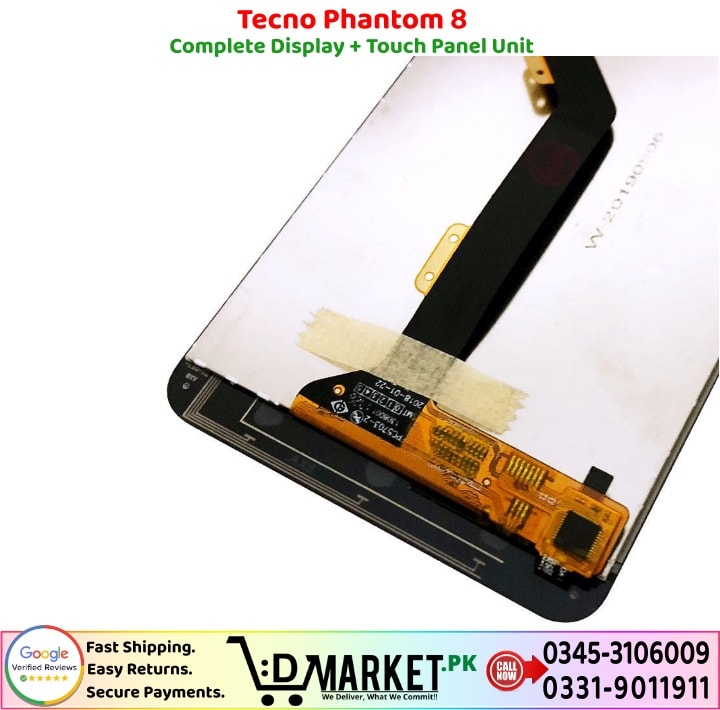Tecno Phantom 8 LCD Panel Price In Pakistan
