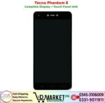 Tecno Phantom 8 LCD Panel Price In Pakistan