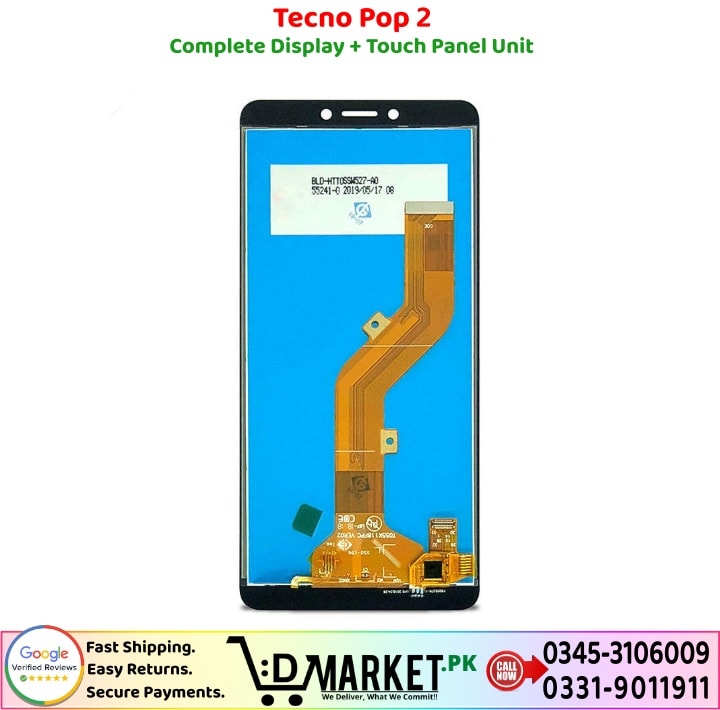 Tecno Pop 2 LCD Panel Price In Pakistan