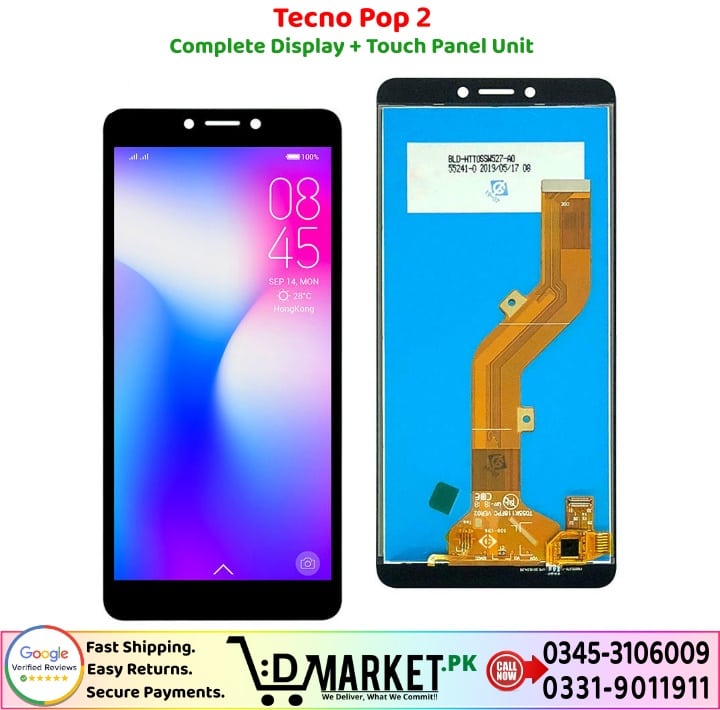 Tecno Pop 2 LCD Panel Price In Pakistan
