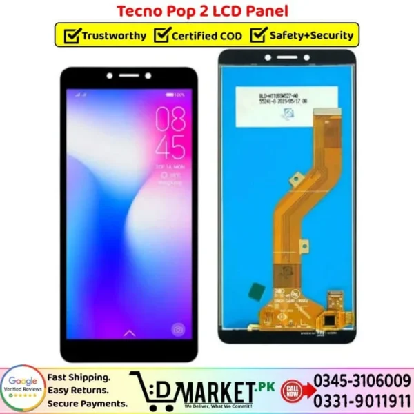 Tecno Pop 2 LCD Panel Price In Pakistan