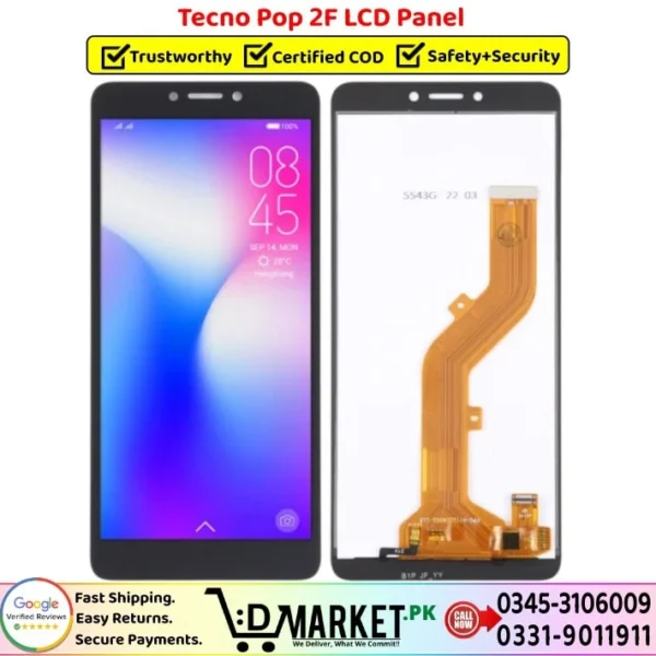 Tecno Pop 2F LCD Panel Price In Pakistan