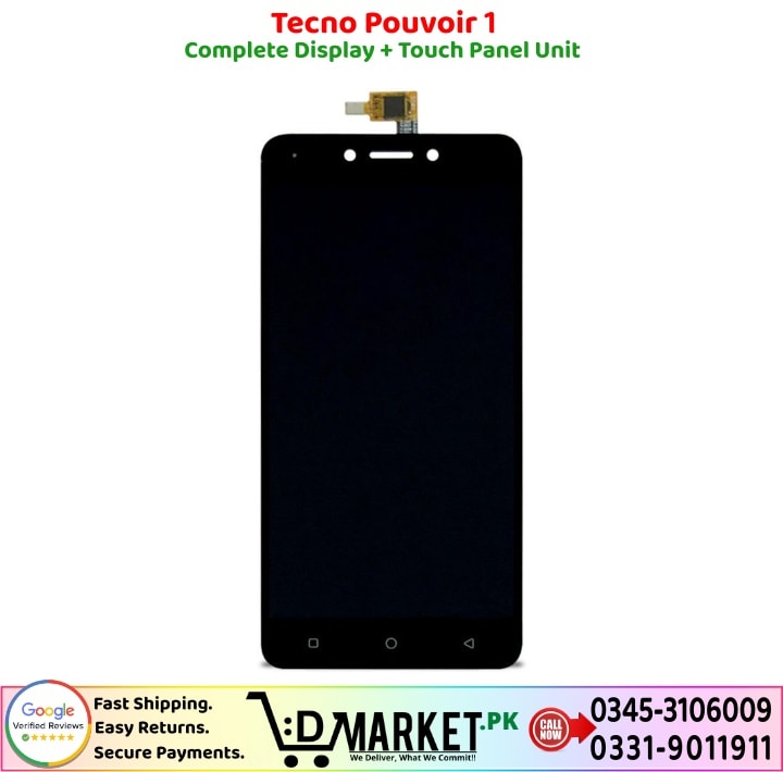 Tecno Pouvoir 1 LCD Panel Price In Pakistan