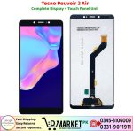 Tecno Pouvoir 2 Air LCD Panel Price In Pakistan