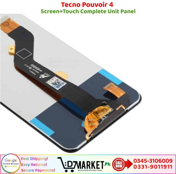 Tecno Pouvoir 4 LCD Panel Price In Pakistan