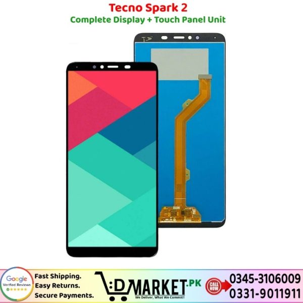 Tecno Spark 2 LCD Panel Price In Pakistan