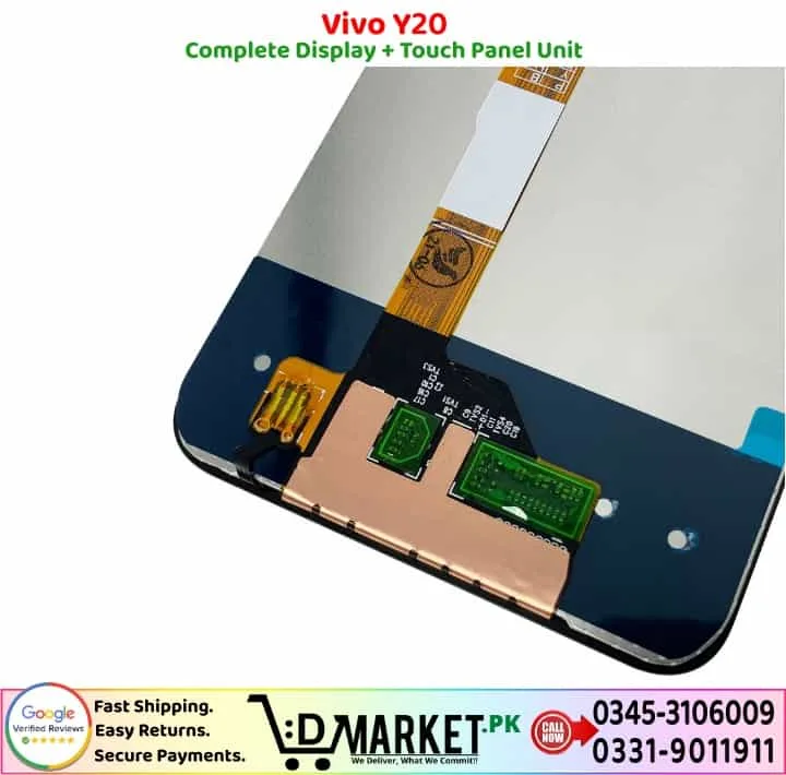 Vivo Y20 LCD Panel Price In Pakistan