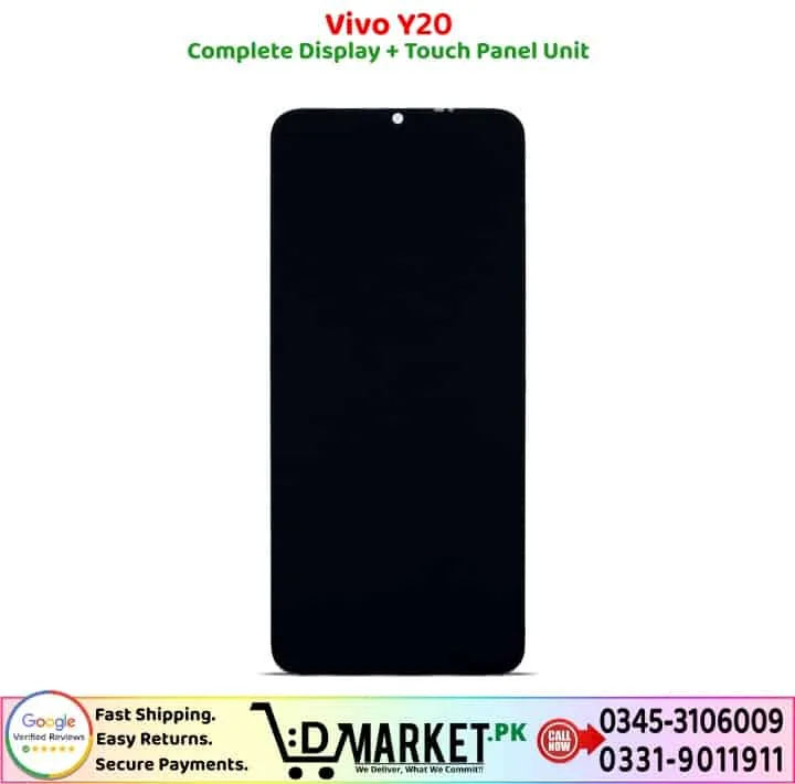 Vivo Y20 LCD Panel Price In Pakistan