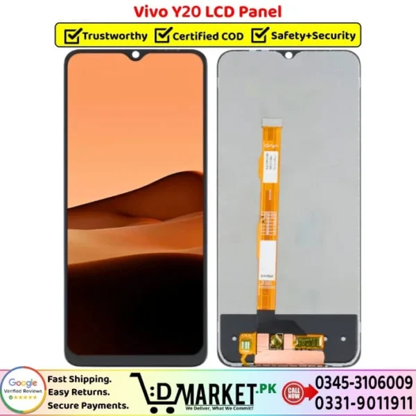 Vivo Y20 LCD Panel Price In Pakistan