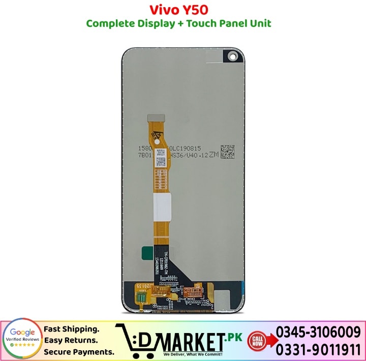 Vivo Y50 LCD Panel Price In Pakistan