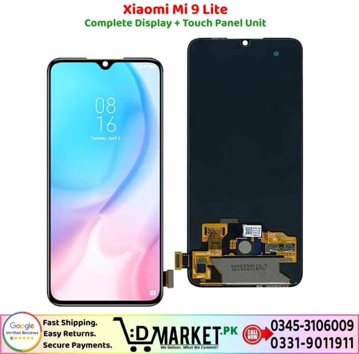 Xiaomi Mi 9 Lite LCD Panel Price In Pakistan