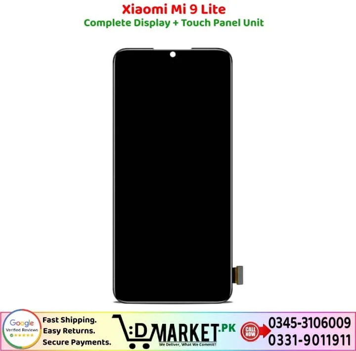 Xiaomi Mi 9 Lite LCD Panel Price In Pakistan