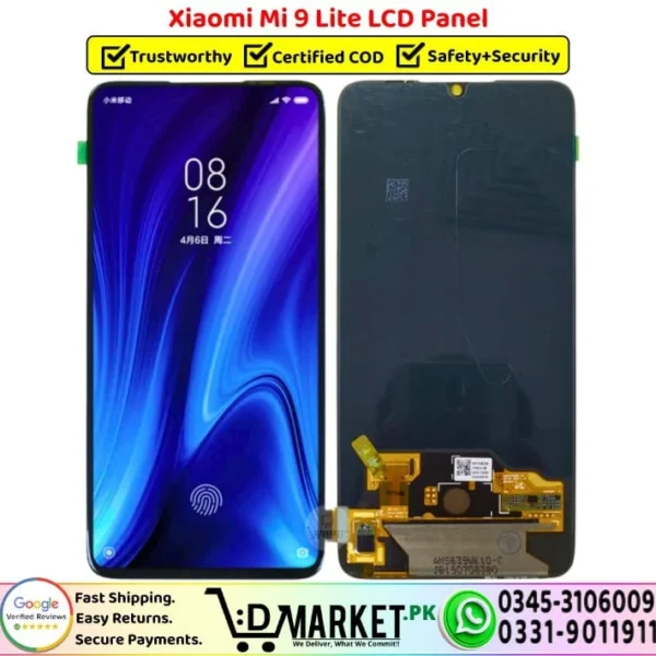 Xiaomi Mi 9 Lite LCD Panel Unit Screen Display - DMarket.Pk